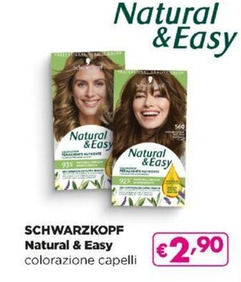 Acqua & Sapone Schwarzkopf Natural & Easy offerta