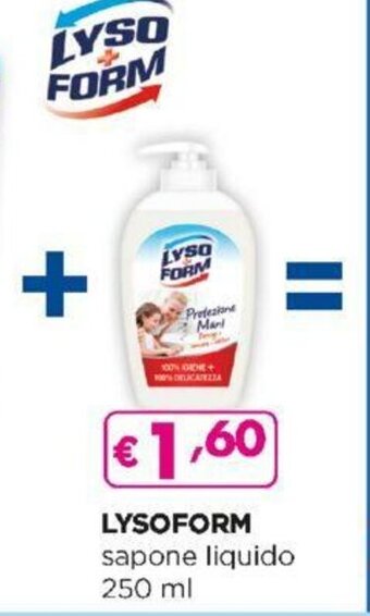 Acqua & Sapone Lysoform Sapone liquido 250 ml offerta