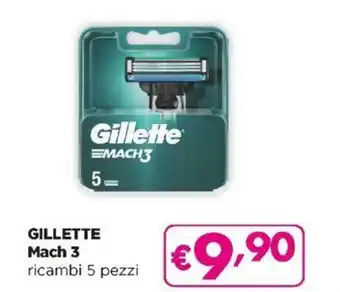 Acqua & Sapone Gillette Mach 3 5 pezzi offerta