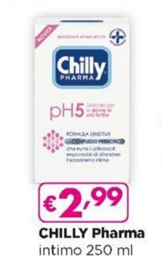 Acqua & Sapone Chilly Pharma intimo 250 ml offerta