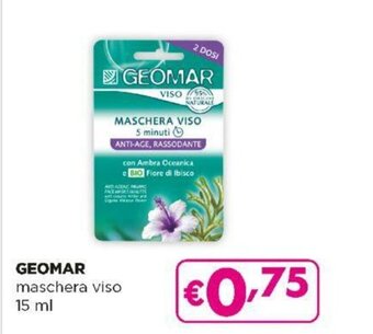 Acqua & Sapone Geomar maschera viso 15 ml offerta