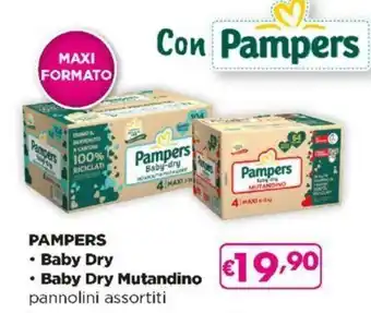 Acqua & Sapone Pampers Baby Dry/ Baby Dry Mutandino offerta