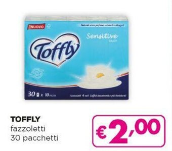 Acqua & Sapone Toffly fazzoletti 30 pacchetti offerta