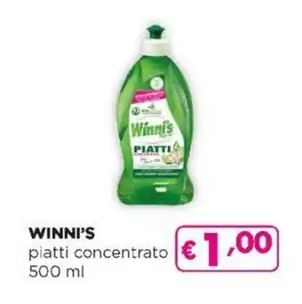 Acqua & Sapone Winni's Piatti Concentrato 500ml offerta