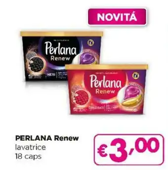 Acqua & Sapone Perlana Renew lavatrice 18 caps offerta