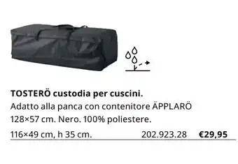 Tosterö custodia per cuscini