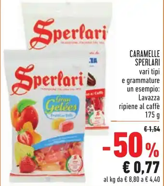 Conad Sperlari Caramelle 175g offerta
