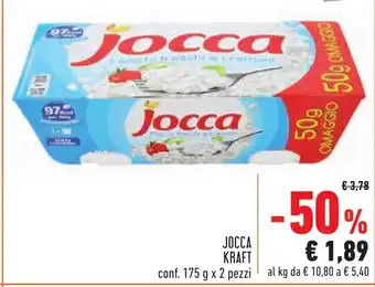 Conad Kraft Jocca 175g x 2 pezzi offerta