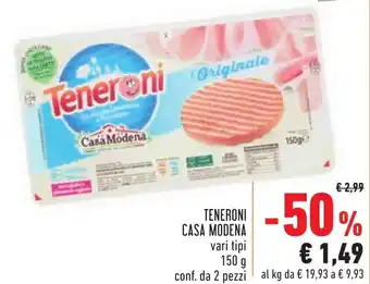 Conad Casa Modena Teneroni 150g offerta