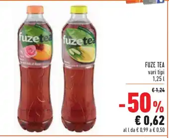 Conad Fuze Tea 1,25L offerta