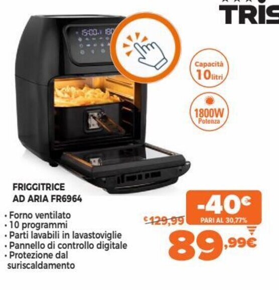 Tristar Friggitrice Ad Aria FR6964 offerta di Equipe Gruppo Expert