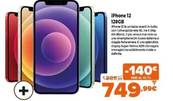 Expert iPhone 12 128GB offerta