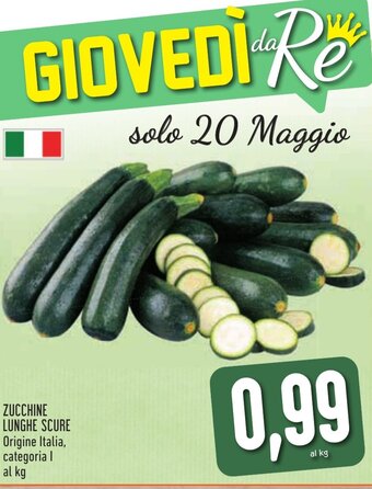 Conad Zucchine Lunghe Scure offerta