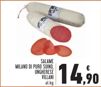 Villani Salame Milano di Puro Suino, Ungherese