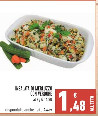 Conad Insalata di Merluzzo con Verdure offerta
