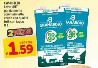 Carrefour Market Caseificio Latte 1lt offerta