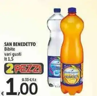 Carrefour Market San Benedetto Bibite vari gusti 1,5lt offerta