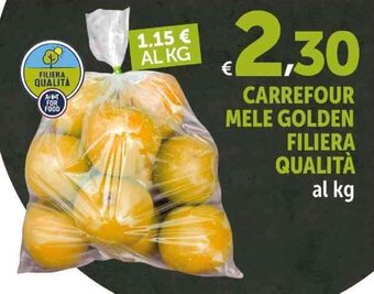 Carrefour Mele Golden Filiera Qualità