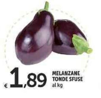 Carrefour Market Melanzane Tonde Sfuse offerta