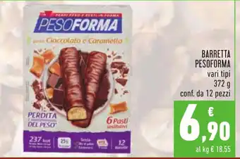 Conad Pesoforma Barretta 372g 12 pezzi offerta