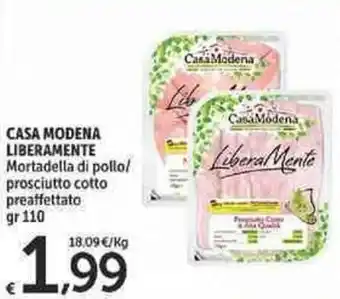 Carrefour Market Casa Modena Libera Menti 110 gr offerta