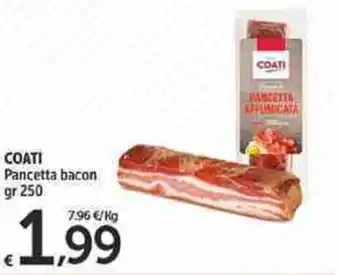 Carrefour Market Coati Pancetta bacon 250 gr offerta