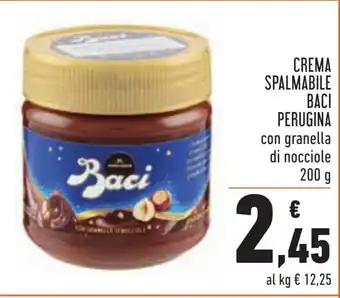 Conad Baci Perugina Crema Spalmabile 200g offerta