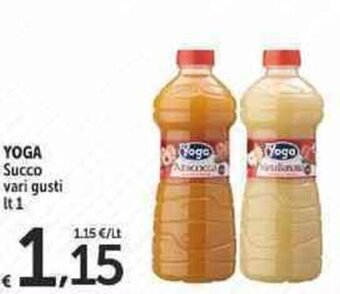 Carrefour Market Yoga Succo vari gusti 1lt offerta