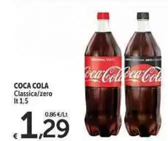 Carrefour Market Coca Cola Classica/Zero 1,5lt offerta