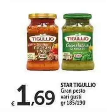 Carrefour Market Star Tigullio Gran Pesto Vari Gusti 190/185 gr offerta