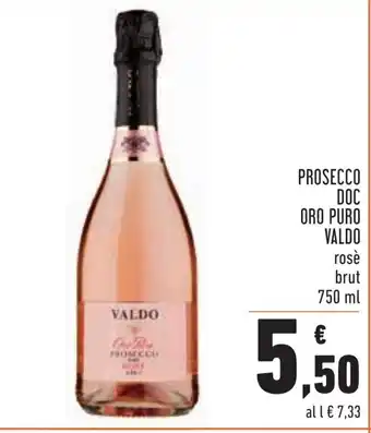 Conad Valdo Prosecco Doc Oro Puro 750ml offerta