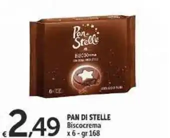 Carrefour Market Pan Di Stelle Biscocrema x 6 - 168 gr offerta