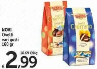 Carrefour Market Novi Ovetti vari gusti 160 gr offerta