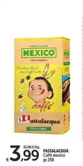 Carrefour Market Passalacqua Caffè Mexico 250 gr offerta