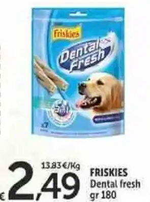 Carrefour Market Friskies Dental fresh 180 gr offerta