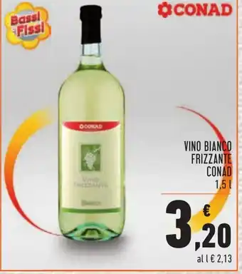 Conad Conad Vino Bianco Frizzante 1,5L offerta