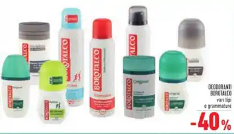 Conad Borotalco Deodoranti offerta
