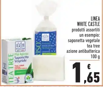 Conad White Castle Linea 100g offerta
