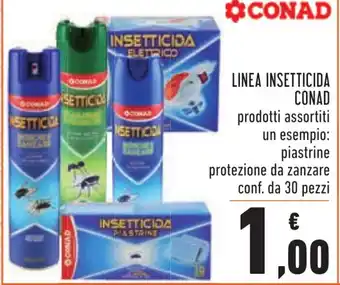 Conad Conad Linea Insetticida 30 pezzi offerta