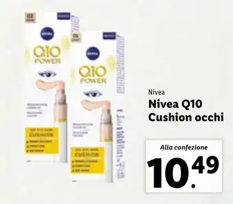 Lidl Nivea Q10 Cushion occhi offerta