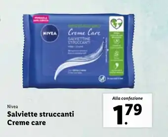 Lidl Nivea Salviette Struccanti Creme care offerta