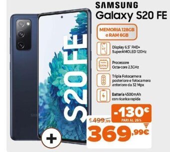 Expert Samsung Galaxy S20 FE offerta