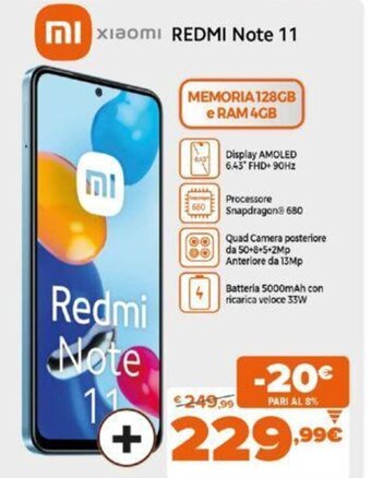 Expert Xiaomi Redmi Note 11 offerta