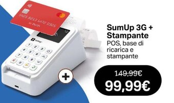 Expert SumUp 3G + Stampante offerta