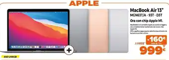 Expert Apple MacBook Air 13" MGN63T/A - 93T - D3T offerta