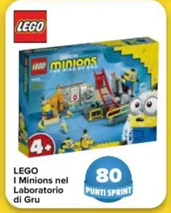 Carrefour Lego l Minions Nel Laboratorio di Gru offerta