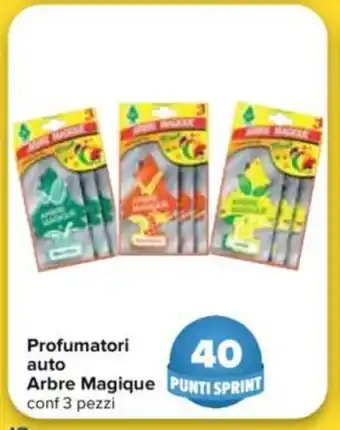 Arbe Magique Profumatori auto 3 pezzi
