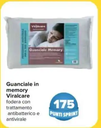 Carrefour Viralcare Guanciale in memory offerta
