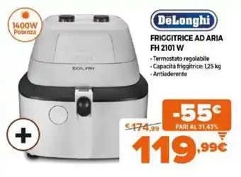 Expert DeLonghi Friggitrice Ad Aria FH 2101 W offerta