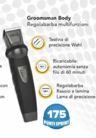 Carrefour Wahl Groomsman Body offerta